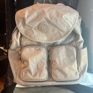 Kipling Fiona Medium Backpack Beige